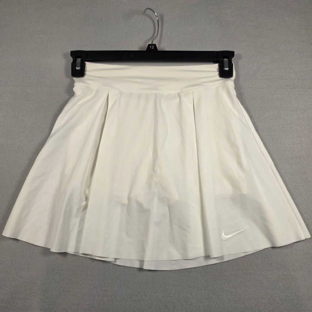 Nike Women’s Skort XS White Tennis Golf Running Athletic Skirt Shorts Pre-Owned